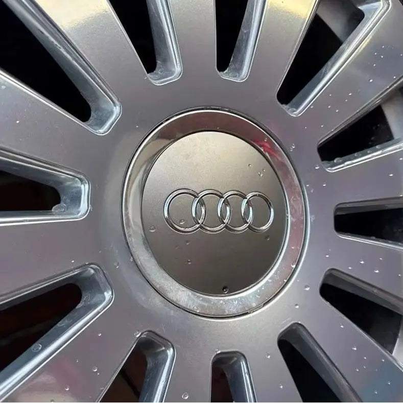 Audi Alloy Wheel Centre Caps Silver 4E0601165A 146mm WheelCapo