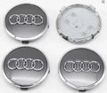 Audi Alloy Wheel Centre Caps Grey 4B0601170A 69mm WheelCapo