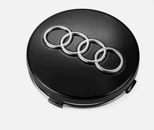 Audi Alloy Wheel Centre Caps Black 4B0601170 60mm WheelCapo