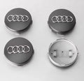 Audi Alloy Wheel Centre Caps Grey 4B0601170 60mm WheelCapo