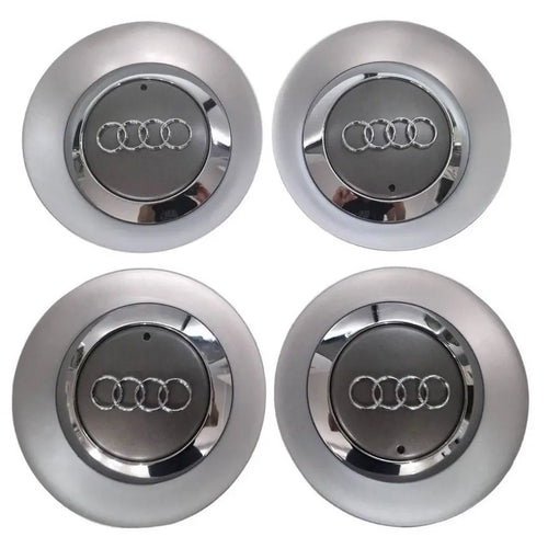 Audi Alloy Wheel Centre Caps Silver 8E0601165 150mm WheelCapo