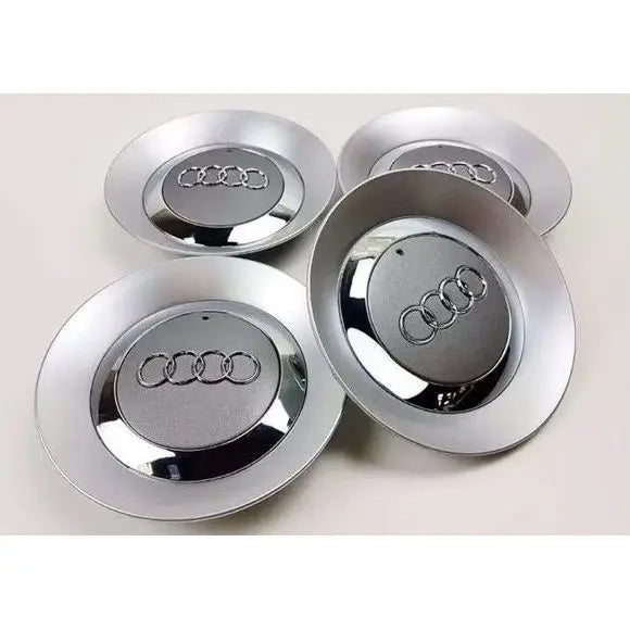 Audi Alloy Wheel Centre Caps Silver 8E0601165 150mm WheelCapo