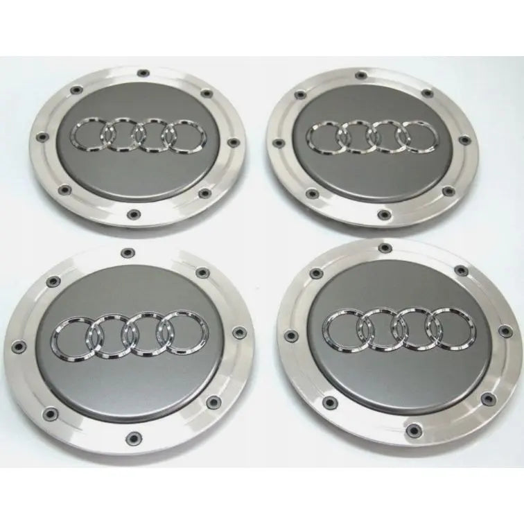 Audi Alloy Wheel Centre Caps Silver 4B0601165A 148mm WheelCapo