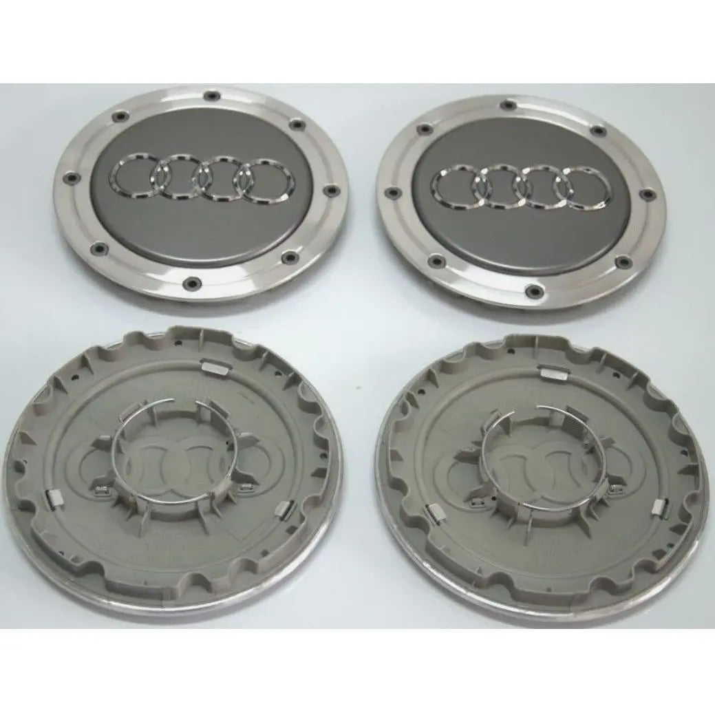 Audi Alloy Wheel Centre Caps Silver 4B0601165A 148mm WheelCapo