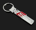 Audi S Line Keyring Silver WheelCapo