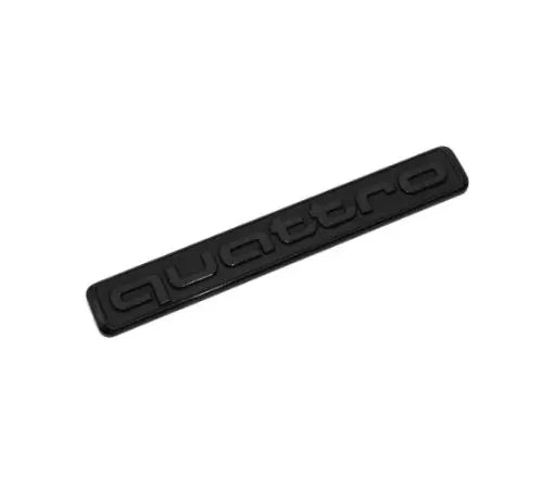 Audi Quattro Badge Badge Black WheelCapo