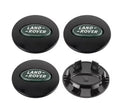 Land Rover Wheel Caps Black WheelCapo
