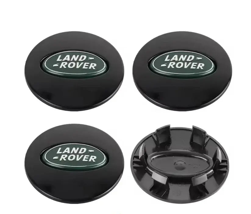 Land Rover Wheel Caps Black WheelCapo
