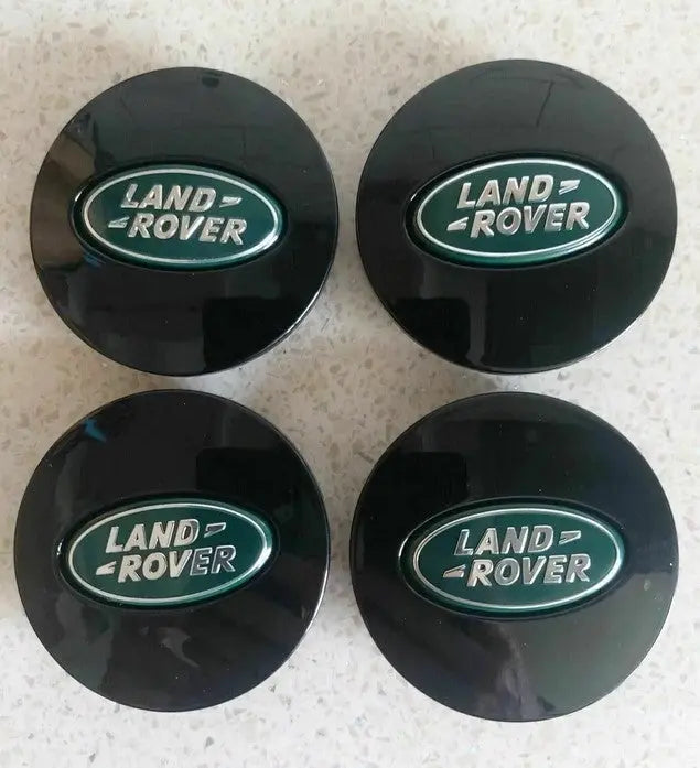 Land Rover Wheel Caps Black WheelCapo