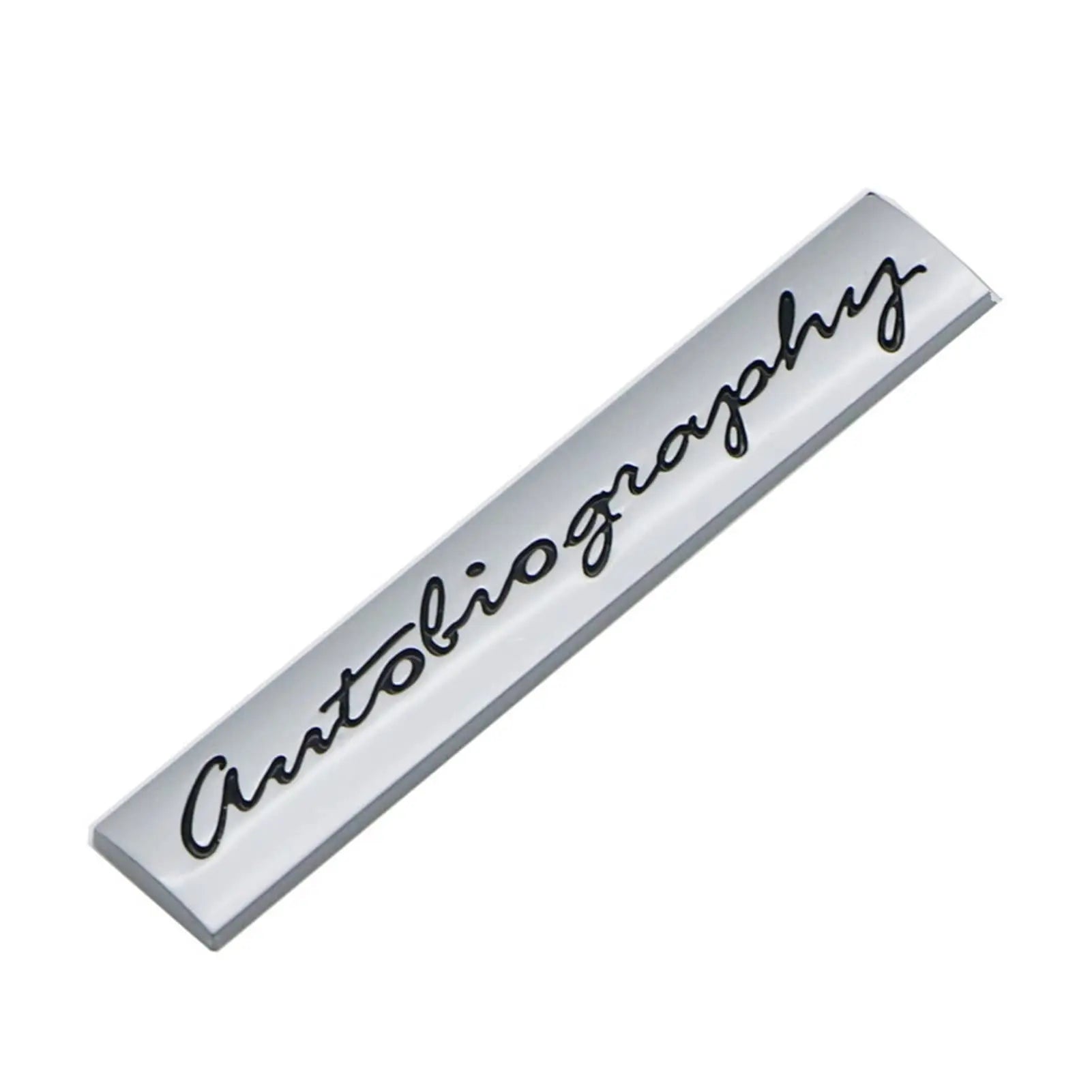 Range Rover Autobiography Rear Badge Silver WheelCapo