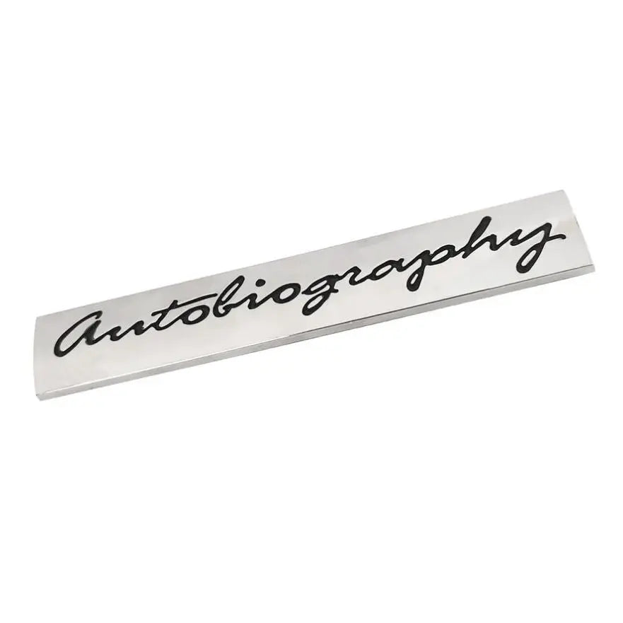 Range Rover Autobiography Rear Badge Silver WheelCapo