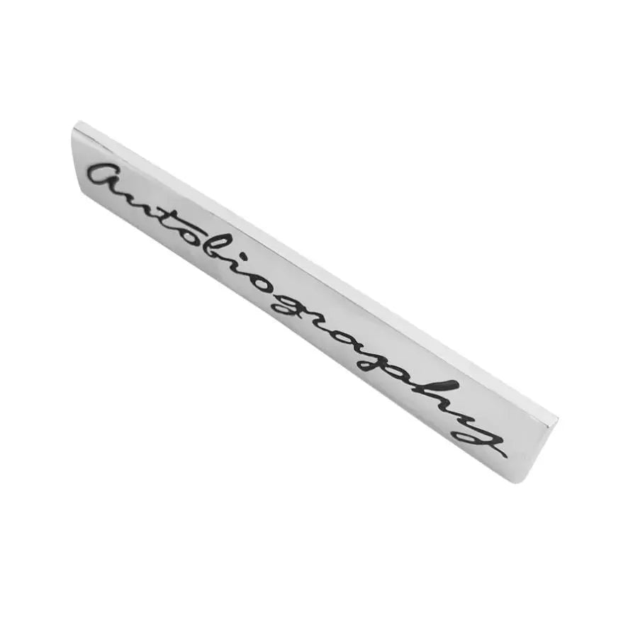 Range Rover Autobiography Rear Badge Silver WheelCapo