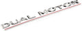 Tesla Dual Motor Badge Silver WheelCapo
