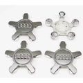 Audi Star Alloy Wheel Centre Caps Grey 4F0601165N 135mm WheelCapo