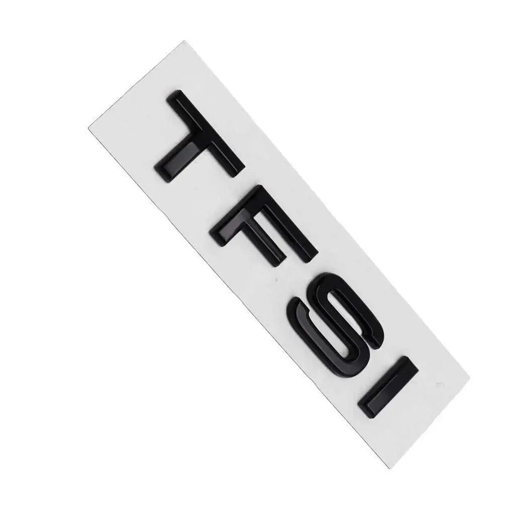 Audi TFSI Badge in Black WheelCapo