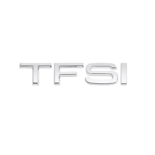 Audi TFSI Badge in Silver WheelCapo