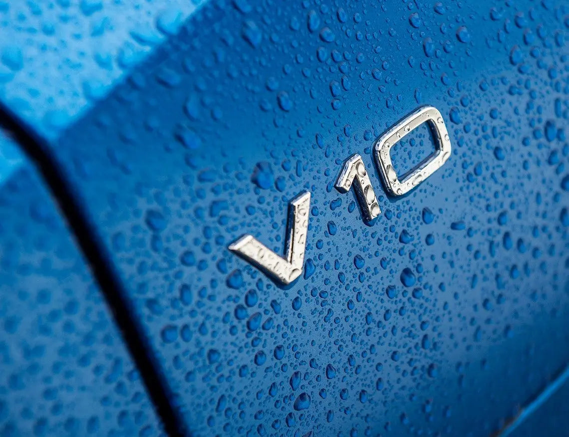 Audi V10 Badges Gloss Silver WheelCapo