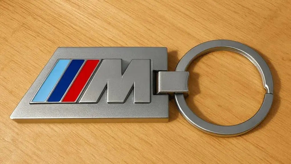 BMW M Keyring Silver WheelCapo