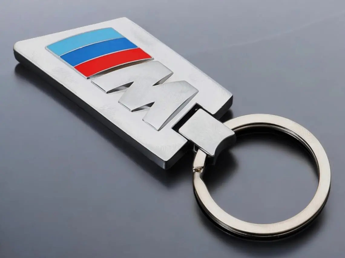 BMW M Keyring Silver WheelCapo
