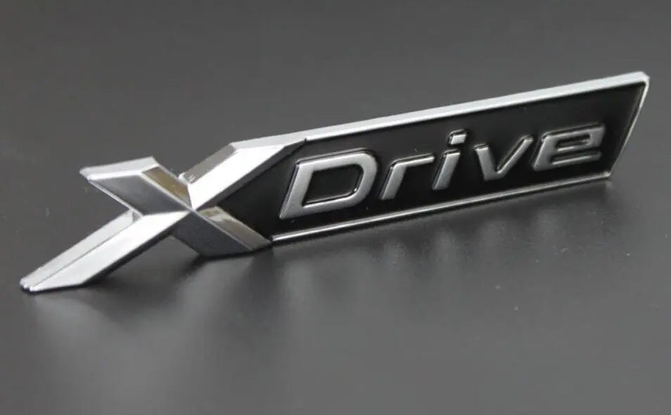 BMW X Drive Badge Silver WheelCapo