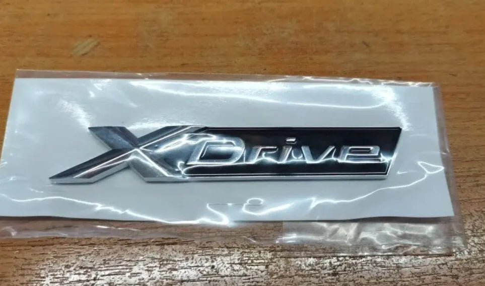 BMW X Drive Badge Silver WheelCapo
