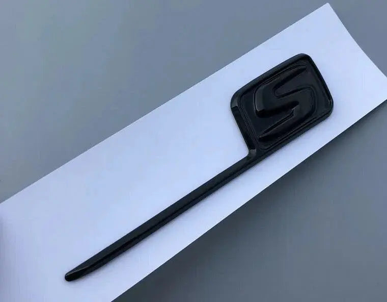 Mercedes AMG S Badge Black WheelCapo