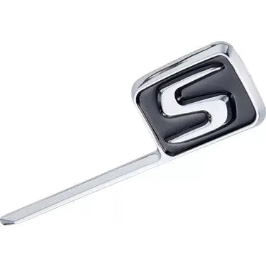 Mercedes AMG S Badge Silver WheelCapo