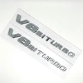 Mercedes AMG V8 Biturbo Badges Set WheelCapo