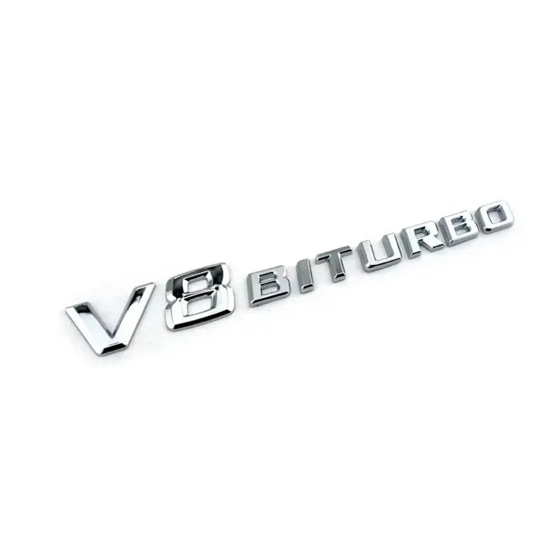 Mercedes AMG V8 Biturbo Badges Set WheelCapo