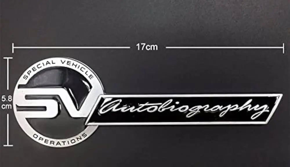 Range Rover SV Autobiography Rear Badge WheelCapo