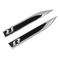 VW Golf R Wing Badge Blacks WheelCapo